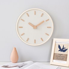 바닐라우드 무소음 벽시계, 화이트피치