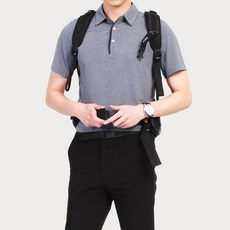 Aida Mineflow The Mind 男款登山RM Sun Grip Y翻領短袖T恤