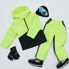 에프리더 아동용 네모 트리플 스키 상하복 세트