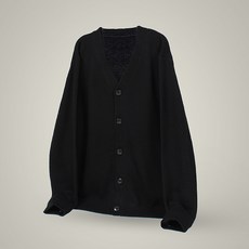 PLAYS 男士V領鈕扣基本款針織開襟衫