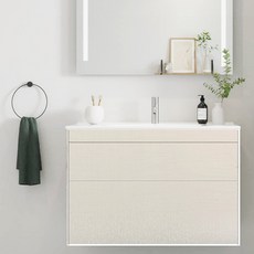 ROSEROSA 木紋圖案裝飾室內貼膜 PG653, 米色, 寬 20cm x 長 50m