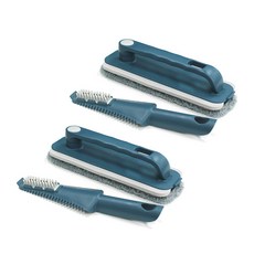 MONACO OLIVE 360 度折疊手掃帚套組 2, 火雞藍, 2套