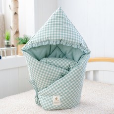 NANDDONG DIY新生兒印花包巾組