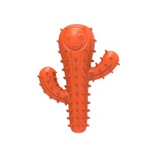 카르노코리아 반려동물 선인장 삑삑이 장난감 FREE, 오렌지, 1개