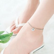 노이드비 자체제작 써지컬스틸 이니셜 팔찌발찌