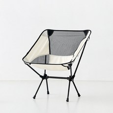 캠폴 캠핑 접이식의자, 베이지, 1개