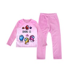 Among Us 女童荷葉邊睡眠上下套裝