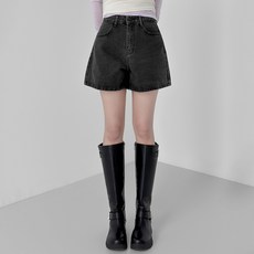 유라잇 여성용 유핏 1탄 베이직핏 숏 데님 팬츠 322271