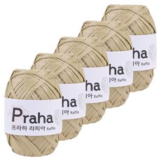 마마니트 프라하 뜨개실, 27 오트밀, 5개