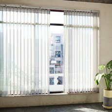 Changane 飄逸雪紡蝴蝶褶內層窗簾, 灰色