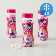 해태아이스 아이스가이 피치 (냉동), 3개, 1개입, 200ml