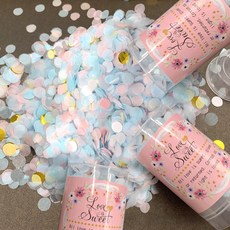 Laladu五彩紙屑紙花瓣, 藍天, 3個