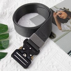 PAL-E 남성용 벨트, 그레이, 1개