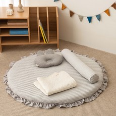 lolbaby 幼兒安全地毯地墊, 1個, 淺灰色