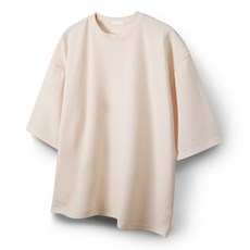 해리슨 남성용 오버핏 골지 라운드 7부 티셔츠 HA-1099 WOD1025