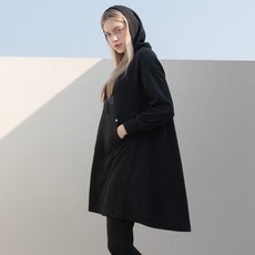 DURAN 舒適連帽斗篷式連身裙 DTF3W-5108