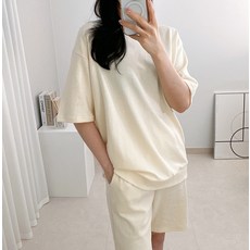 Ramire 女性居家運動短袖上下套裝