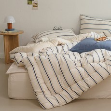 바자르 윈터빌리지 양면 극세사 겨울 침구 세트