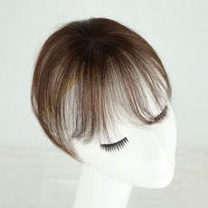 Foxwig 3D立體髮簾頭頂局部假髮 W2023 5 x 6 x 19 cm, 自然棕色, 1個