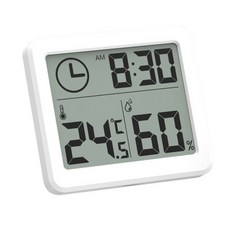 RIVER-GREEN 數字溫濕度計 白色, 1個