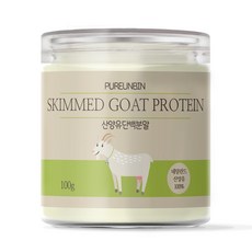 PUREUNBIN 山羊乳蛋白粉, 100g, 1罐