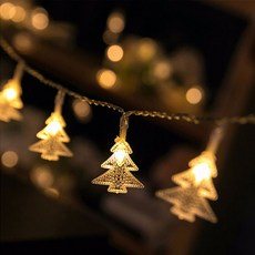 indi.k 聖誕樹LED燈飾串, 混色, 2個