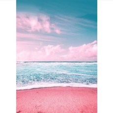 Daysoy 彩色海洋 DIY 鑽石畫套組 30 x 40 cm, NO 21, 1套