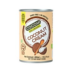 COCOMI 유기농 코코넛 크림, 400ml, 1개