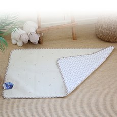 HWAMO BABY 嬰兒頂級Duralon涼感雙面墊, 1個, 星月銀河