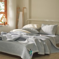 로지아 고밀도 면 시원한 여름 스프레드, 그레이