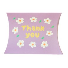 DONNA&DECO 謝謝你雛菊半月型包裝盒, 紫色, 20個
