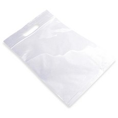透明拉鍊購物袋 (中) 20 x 30 公分, 1組, 50入