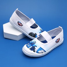 孩童卡通圖案棉質室內鞋