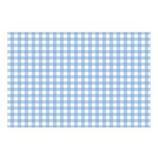 DONNA&DECO 方格圖案羊皮包裝紙 38.5*26cm, 藍色, 120入