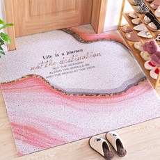 設計款地墊, 粉色的