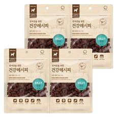 굿데이 강아지 건강레시피 큐브 간식, 오리고기, 300g, 4개