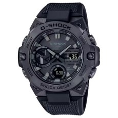 CASIO 卡西歐 G-SHOCK 精緻黑色雙顯錶 GST-B400BB-1A
