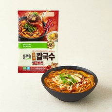 풀무원 얼큰버섯 칼국수 2인분, 367.8g, 1개