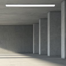 Meliving LED DS Totten 多用途無頻閃一字燈 60W, 白色 + 白光