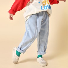 chocomong 兒童款Want開衩牛仔褲