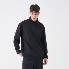 푸마골프 남성용 하프집업 맨투맨