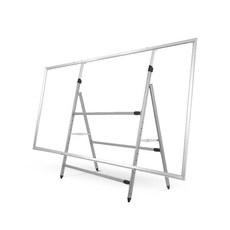 Ludens 大型調整後的室外商店大面板促銷公告板支架架 +框架120 x 180厘米, 1套, 混合顏色