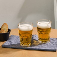 루미낙 뉴아메리카 글라스컵 400ml, 투명, 6개