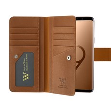 Wcase Lucas Label 雙面錢包手機殼 + 手腕帶