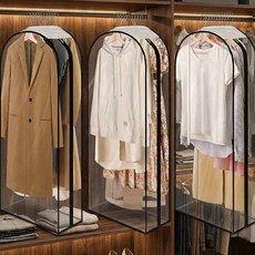 Yehome 優質透明衣物防塵套, 2個, 1入