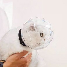 DING DONG PET 圓形頭盔貓咪嘴套 L, 1個, 混合色