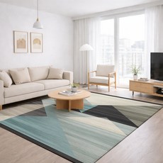 힐링스팟 모던 단모 거실 러그