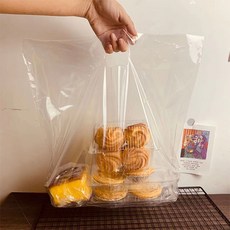 Market Pio 塑膠便利早午餐袋 5號, 50個, 1入