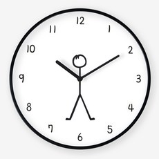 TIMEDECO Joyman 掛鐘, 黑色