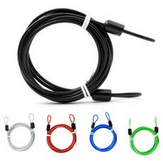 Skytrip 旅行多用途釣魚鋼絲 2m 黑色, 5個